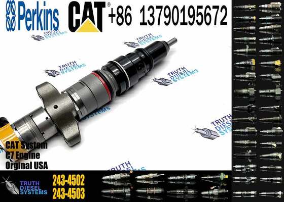 222-5961 Common Rail Fuel Injectors 241-3238 Diesel Injector 241-3239 241-3400 243-4502 for Cat Excavator Parts C7 Engine