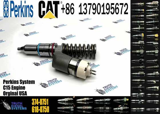 Excavator Part Fuel Injector Assembly 618-0751 253-0617 374-0751 6180751 2530617 3740751 for Engine C15 C18 C27 C32 CAT