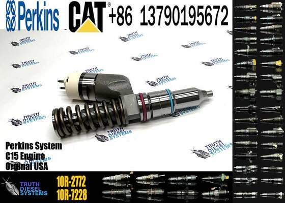 Original GP Fuel Injector 10R-2772 T430594 253-0618 Fits for Caterpillar Perkins Engines C18 C15
