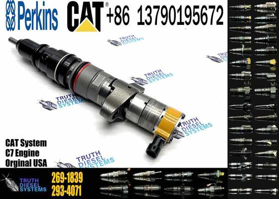 C7 Diesel Engine Parts Fuel Injector 269-1839 293-4071 293-4072 295-1411 for CAT Caterpillar Construction Machinery