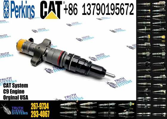 Excavator Spare Parts C9 Diesel Fuel Injector Assembly 267-9734 Injector 2679734 Compatible with D6R III D6T Track