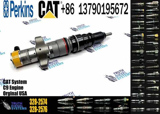 Excavator Part 387-9434 3879433 Fuel Injector 328-2574 254-4340 557-7633 E330D 336D Injector for Caterpillar C9 Engine Injector