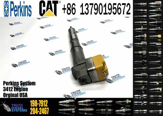Common Rail Diesel Injector 198-7912 Excavator Parts Fuel Injectors 1987912 for CAT