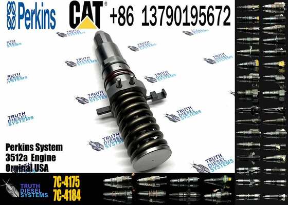Common Rail Injector 7C-4175 7C4175 Fuel Injector for C-A-T 3508 3516 Excavator Parts 3512A Engine