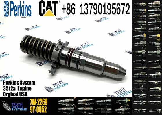 New Diesel Engine Injector 7W-2269 7C-4174 7E-3384 7C-9577 7E-8836 7E-3382 7C-4184 for C-aterpillar C3512A Common Rail Steel