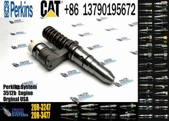 Diesel Excavator Diesel Common Rail Injector 20R-3247 for Spray Valve Original Quality