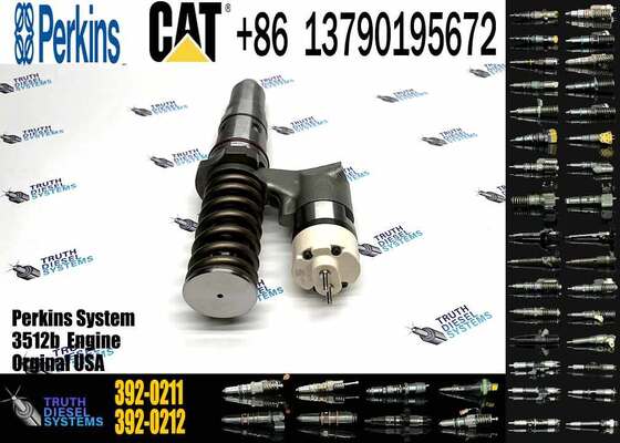 Electronic Fuel Injector 392-0211 3920211 20R-0849 20R0849 for C-aterpillar CAT Engine C3500B 3512B 3516B Excavator