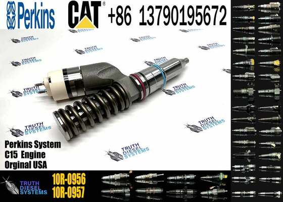 KJC Excavator Parts Fuel Injector 2113022/211-3022/10R0956/10R-0956 for 3406E C15 C-15 Construction Machinery