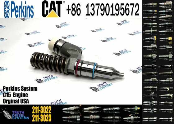 New Diesel Engine Injector 211-3022 249-0709 211-3023 235-1401 235-1403 235-1400 for C-aterpillar C18/C15 Common Rail (Steel)