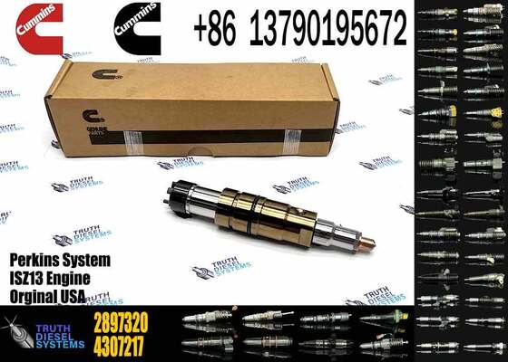 High Quality Common Rail Fuel Injector XPI 1933613 for ISX QSZ Diesel Injector 2897320 5579417 2894920 5579415 2488244