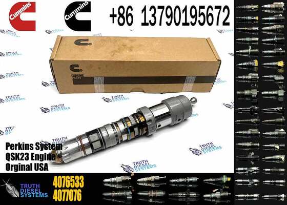 Fuel Injector 4088431 4087889 4076533 for C-ummins QSK23 QSK19 Diesel Engine for Construction Machinery