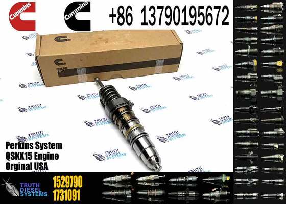 Construction Machinery PartsFuel Injector for QSKX15 Diesel 1511696 1529790 49548884 4954644For C-UMMINS Diesel Engine