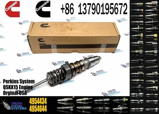 High Quality Common Rail Diesel Fuel Injector 4954434 4954434RX for C-ummins ISX 1997-2010 Diesel Engine