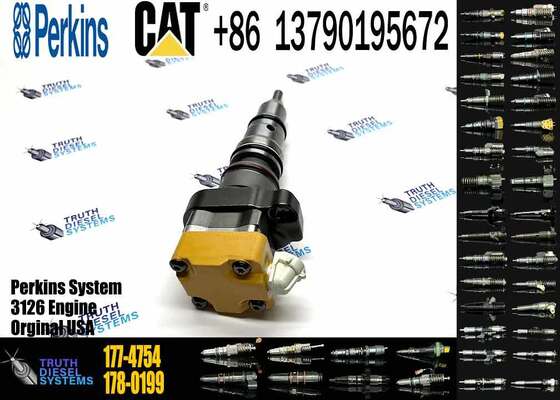 Excavator Injector 178-6343 1786343 177-4753 1774753 177-4752 1774752 171-9704 for 3126 Engine Parts Diesel Nozzle Assembly