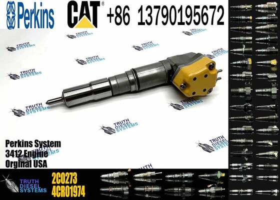 Engine Parts 20R0758 Common Rail 2C-0273 diesel Fuel Injector 2C0273 20R-0758 232-1170 for C-aterpillar 3412E Engine Part