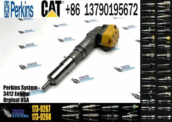 Excavator Parts Fuel Injector Excavator Accessories Diesel Motor Parts 1747526 174-7526 for C-aterpillar CAT 3412E 651E 657E 69D