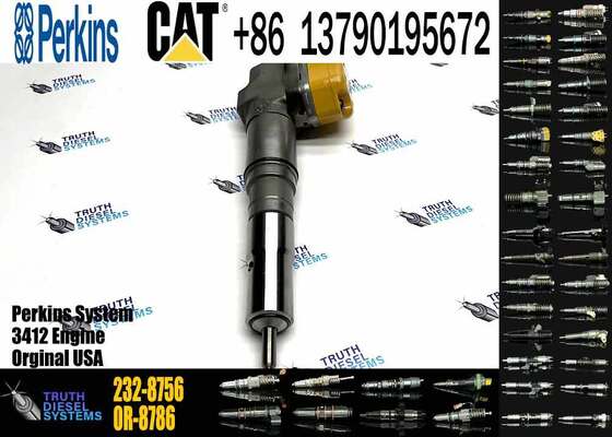 Excavator Engine Parts Fuel Injector 173-9268 138-8756 198-7912 155-1819 232-1168 232-8756 for 3412E 3408 Diesel Fuel