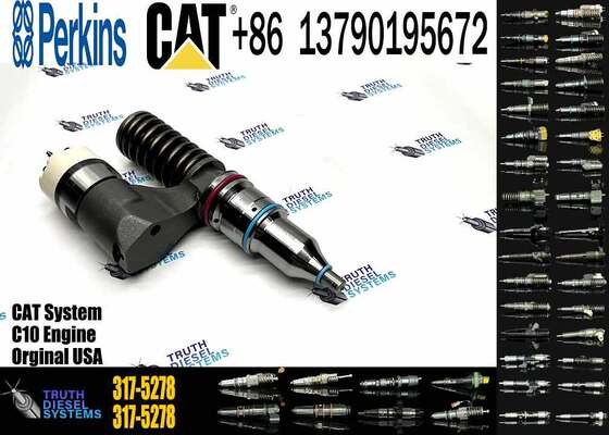 Excavator Injector 1705240 170-5240 20R0055 20R-0055 3175278 317-5278 for C12 Engine Parts Diesel Nozzle Assembly Auto Parts