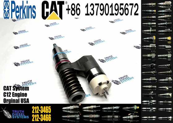 Excavator Injector 1165426 116-5426 1660155 166-0155 2123465 212-3465 for C12 Engine Parts Diesel Nozzle Assembly