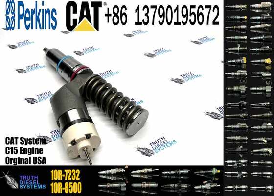 High Quality Excavator Parts 253-0619 Fuel Injector 2530619 10R-7232 10R7232 Fits CAT C15 C18 C32 3406E Series