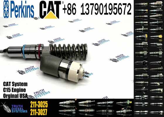 Excavator Injector 10R0955 10R-0955 2113025 211-3025 for C18 Engine Parts Diesel Nozzle Assembly