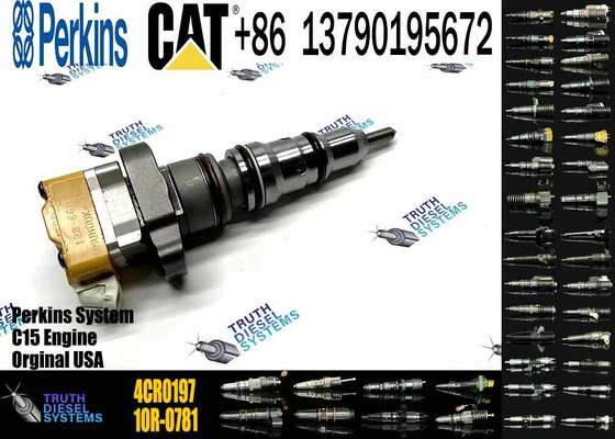New Diesel Engine Injector 1OR-1267 188-1320 10R-9237 173-9379 10R-0781 4CR0197 156-8895 for Cater-pillar C3126 Common Rail Steel