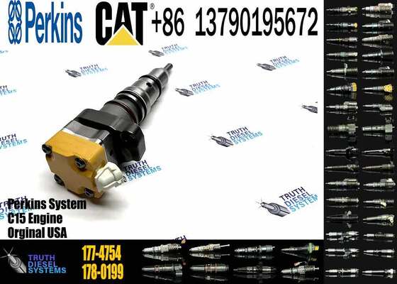 Excavator Injector 178-0199 205-128510R-0782 EX630782 178-0198 177-4754 1774754 for 3126 Engine Parts Diesel Nozzle Assembly
