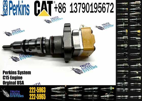 Excavator Injector 10R-1262 10R1262 222-5963 2225963 204-6714 2046714 EX631262 for 3126 Engine Parts Diesel Nozzle Assembly