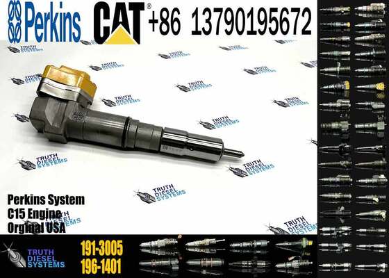 Common Rail Injector 191-3005 198-4752 198-6877 20R-4147 Engine Parts Fuel Injectors for 3412 Engine
