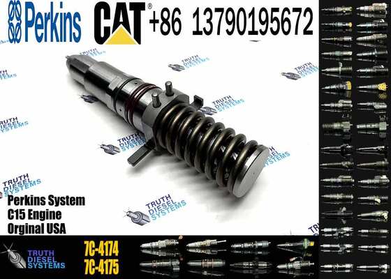 Excavator Accessories Fuel Injector 4W-3563 0R-1759 7C-4174 7E-9983 111-3718 for CAT 3508 3512 for Construction Machinery