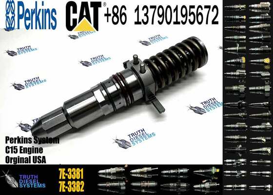 Diesel Fuel Injector 4P9075 4P-9075 7E-3381 7E3381 9Y-4543 9Y4543 for Cater-pillar 3508 3512 3516 Engine Auto Spare Parts