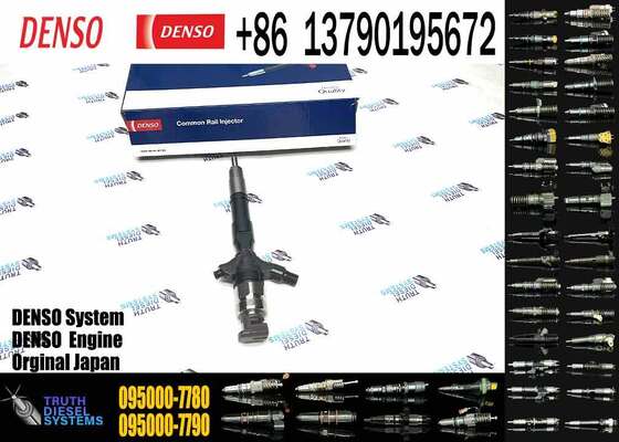 Common Rail Fuel Injector 095000-7780 23670-39316 for Toyota Hilux Prado 1KD-FTV 3.0L Diesel Engine