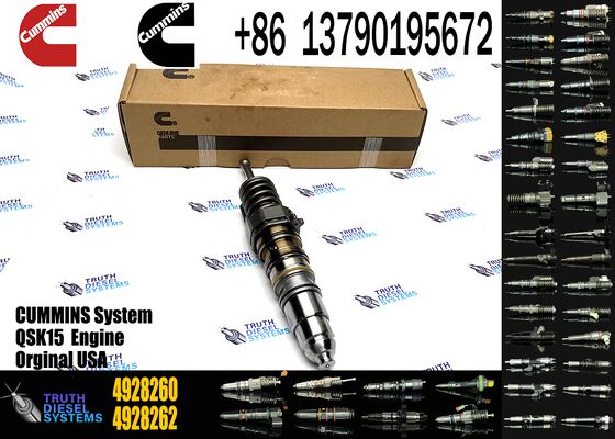 Factory High-quality Truck Engine Assembly Parts Fuel Injector 4928260 1529790 1521978 4088665 18346351 for ISX15 X15 Engine
