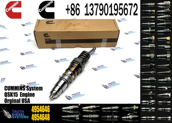 Diesel Fuel Injector 4954646 4954646PX 1846349 570015 579258 For CUMMINS QSX ISX Engine