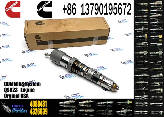 High Quality Common Rail Fuel Injector 4088431 for C-ummins Engine Qsk23 QSK19 4087889 4076533