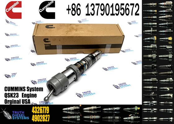 Fuel Injector 4326779 4326779NX 4326779PX 4326779RX for QSK45 QSK60 Diesel Engine