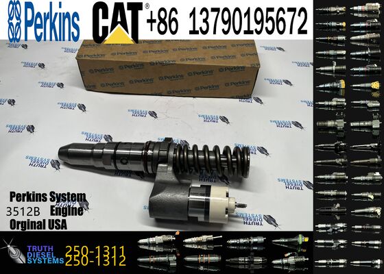 Fuel Injector 250-1311 2501311 10R-1279 10R1279 2461854 diesel Fuel Injector for Ccaterpillar CAT Engine Parts 3516B 3512B 3508B