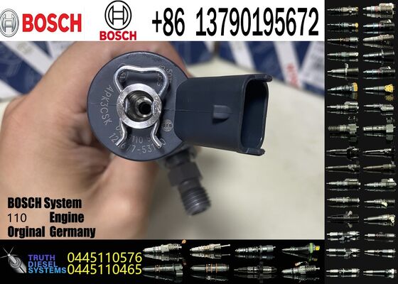 Kualitas New Diesel Common Rail Fuel Original Injector 0445110508 129E0153100 0445110576 12967753100 0446110577 129675531000 pabrik