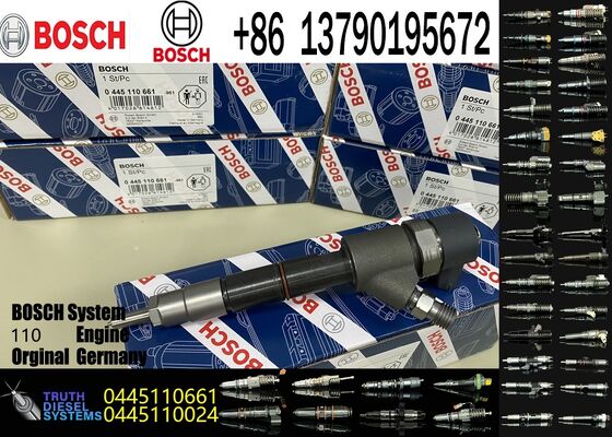 Kualitas High Quality New Diesel Fuel Injector 0445110603 32R61-10010 0445110661 0445110536 32R61-00010 pabrik