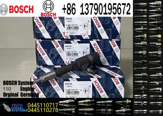 Kualitas High Quality Diesel Fuel Injector 0445110718 0445110466 0445110465 0445110717 0445110794 for Auto Engine Jac Hf4da1-2c pabrik