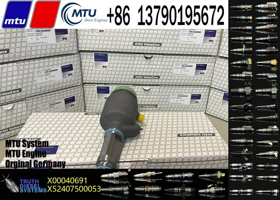 Kualitas Remanufactured Diesel Fuel Common Rail Injector X00040691 for MTU2000 Engine pabrik